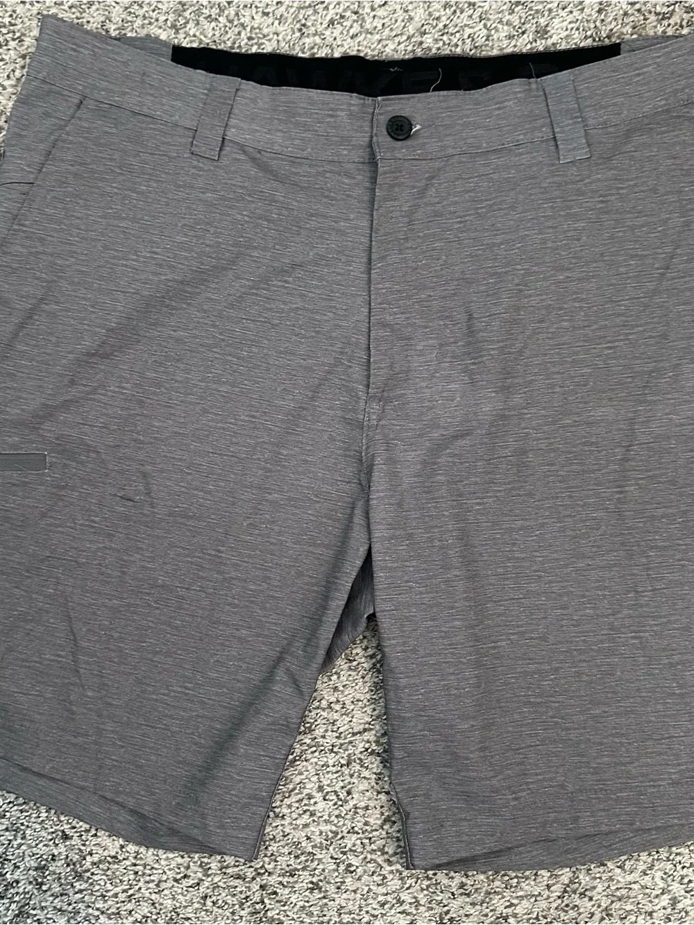 Hawke & Co Gray Flat-Front Men's Shorts